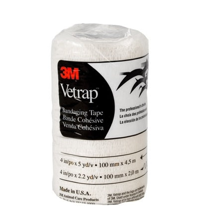 3M VETRAP <br/>| Cohesive Bandaging Tape, White