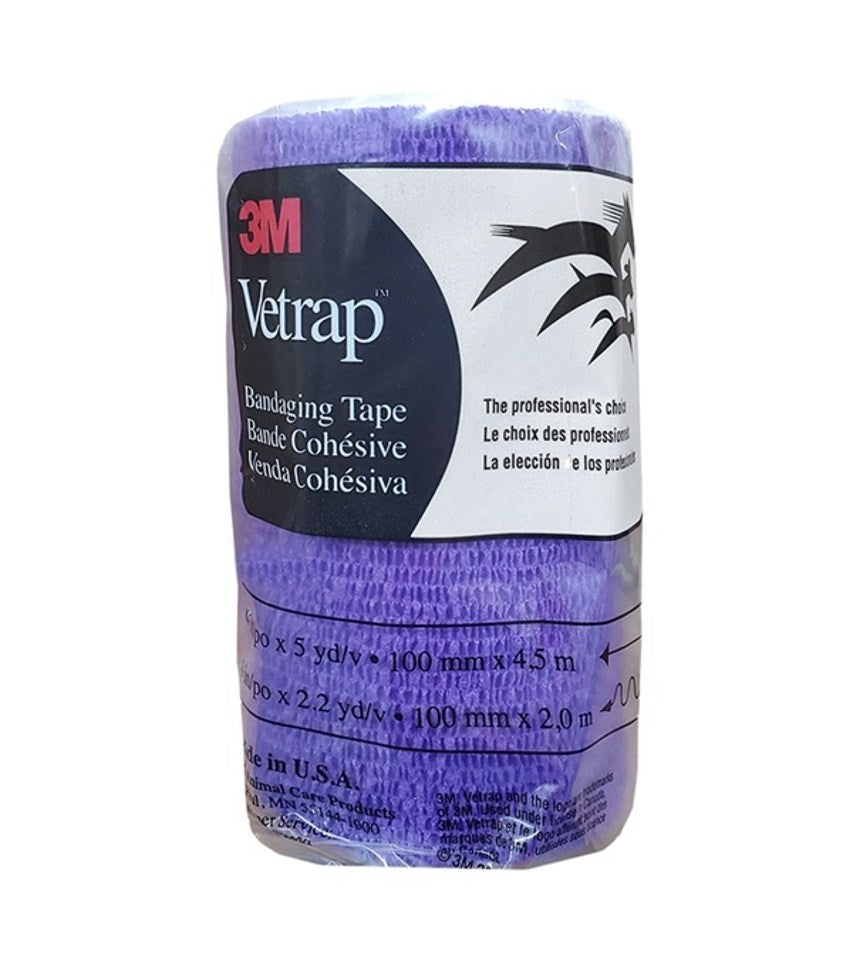 3M VETRAP <br/>| Cohesive Bandaging Tape, Purple