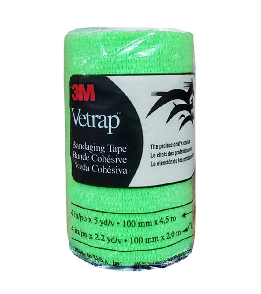 3M VETRAP <br/>| Cohesive Bandaging Tape, Lime Green