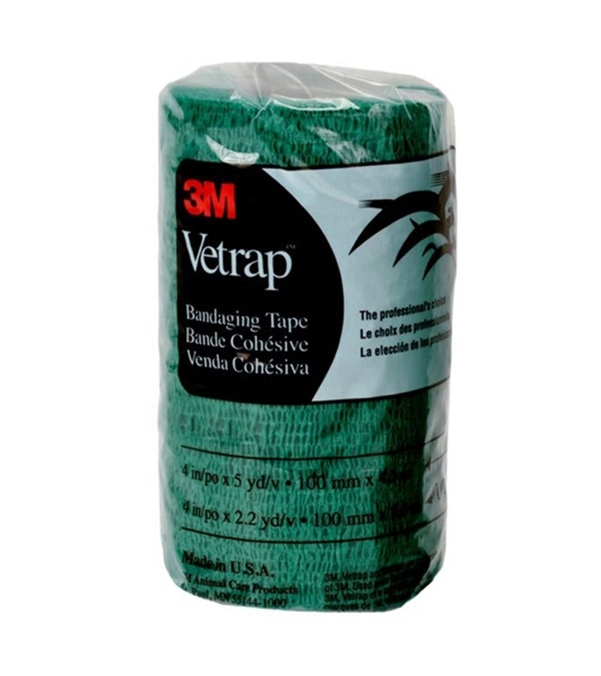 3M VETRAP <br/>| Cohesive Bandaging Tape, Forest Green