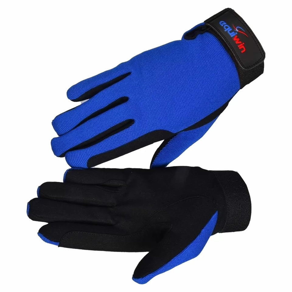 Equiwin CHROMA <br/>| Riding Gloves, Mens XL, Blue