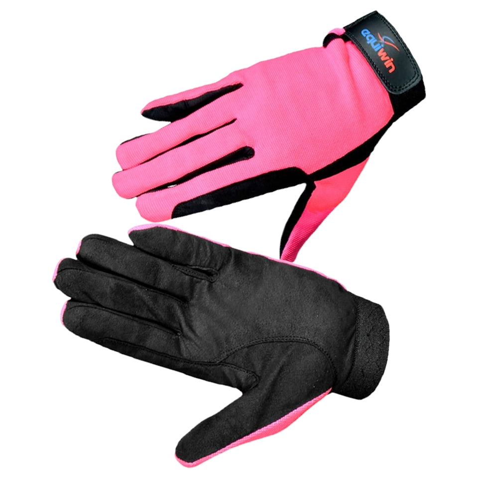 Equiwin CHROMA Riding Gloves, Mens XS, Neon Pink
