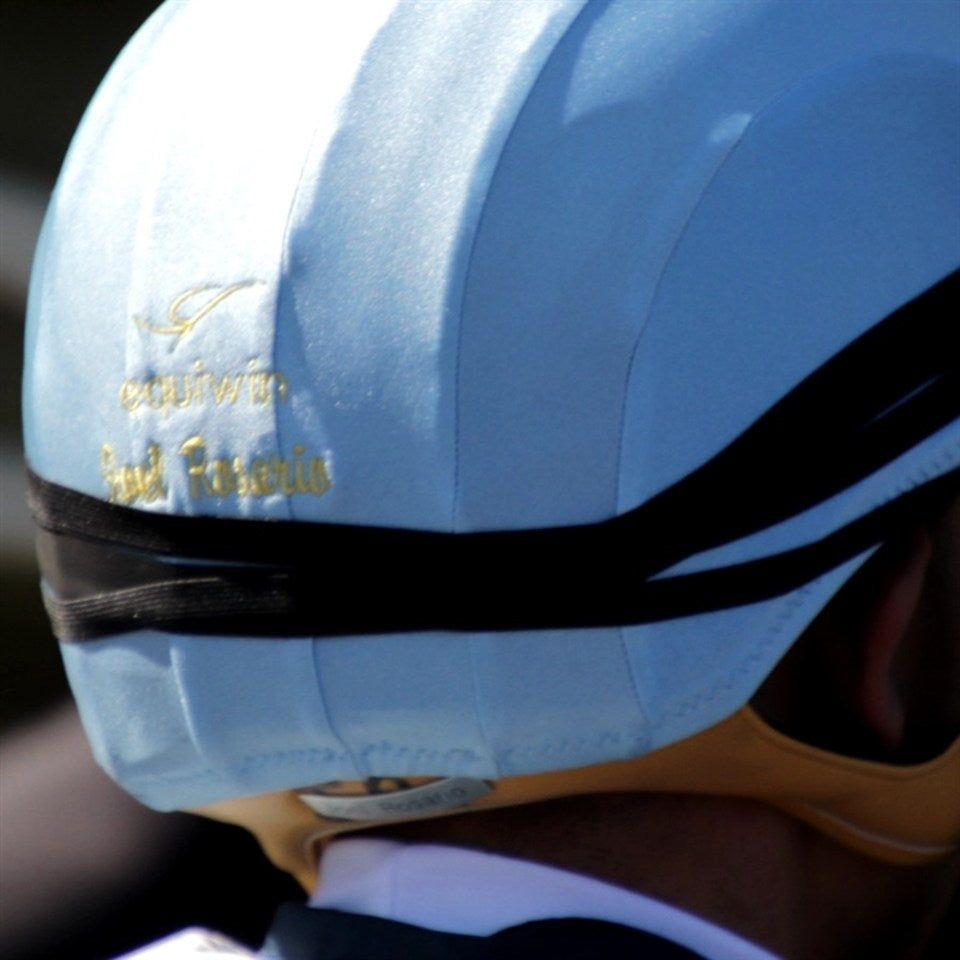 Equiwin BIGHELM <br/>| Slim-Stripe Stretchy Helmet Cover