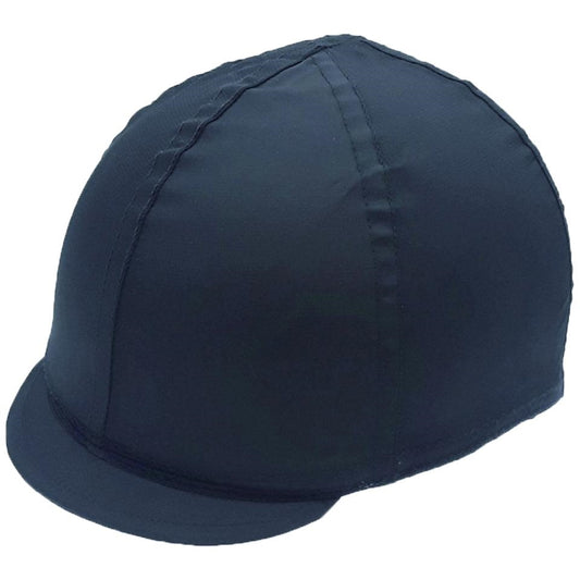 Equiwin BIGHELM matte finish poly-nylon helmet cover in red for jockeys