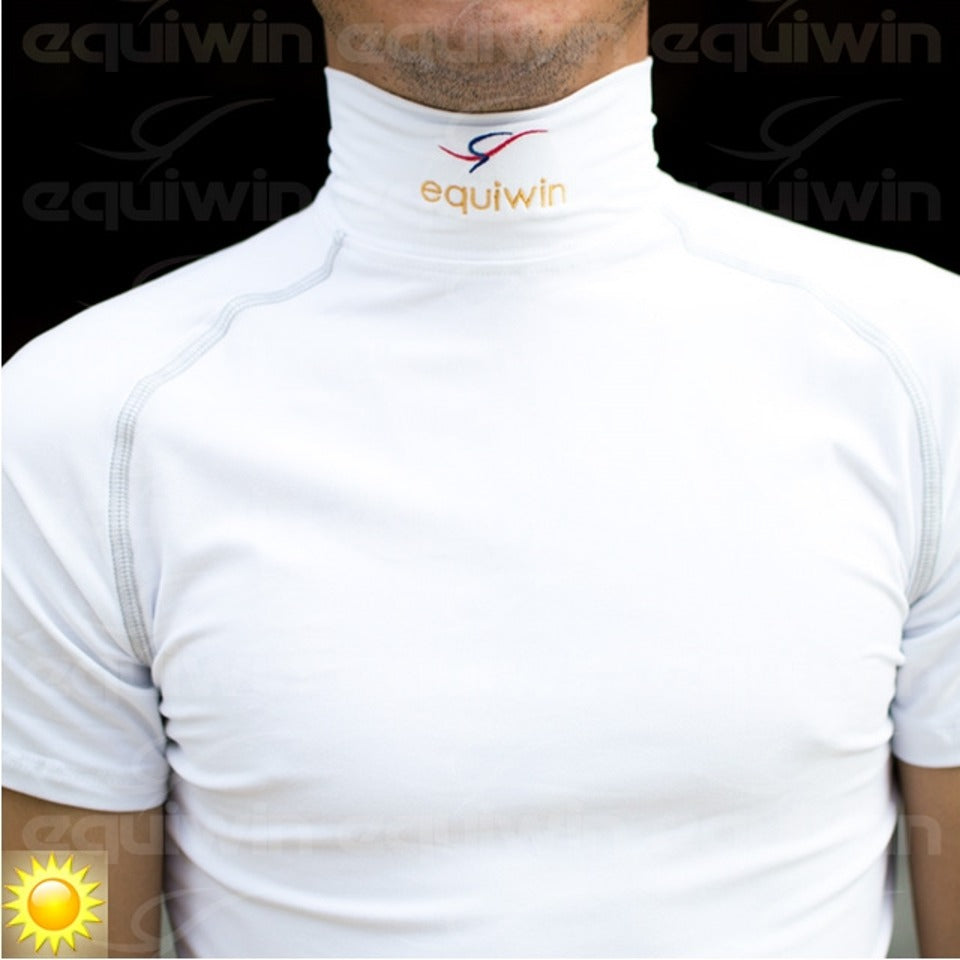 Equiwin ELASTILITE <br/>| Short-Sleeve Turtleneck Riding Shirt