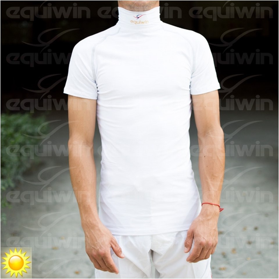 Equiwin ELASTILITE <br/>| Short-Sleeve Turtleneck Riding Shirt