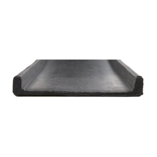 JMI black flexible rubber girth channel with anti-slip design for improved equine comfort