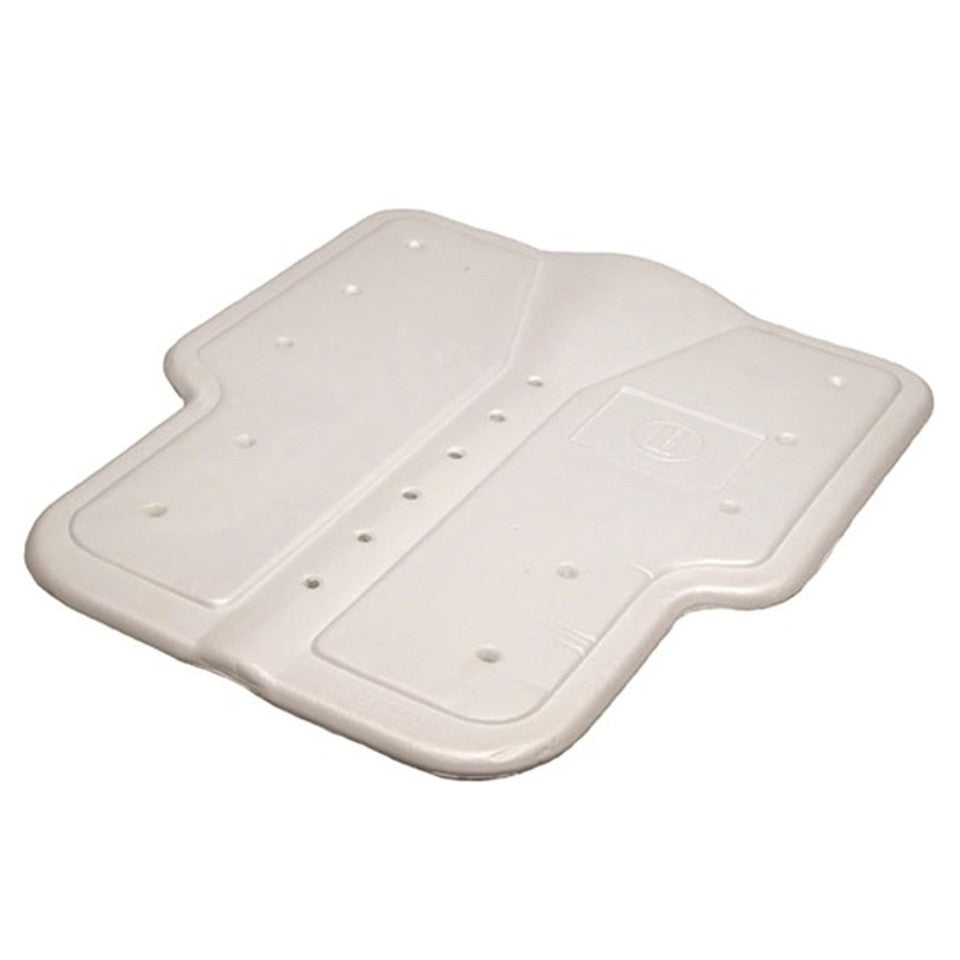 JMI Impact shock-absorbing saddle pad in black, breathable design for horse back protection during riding.