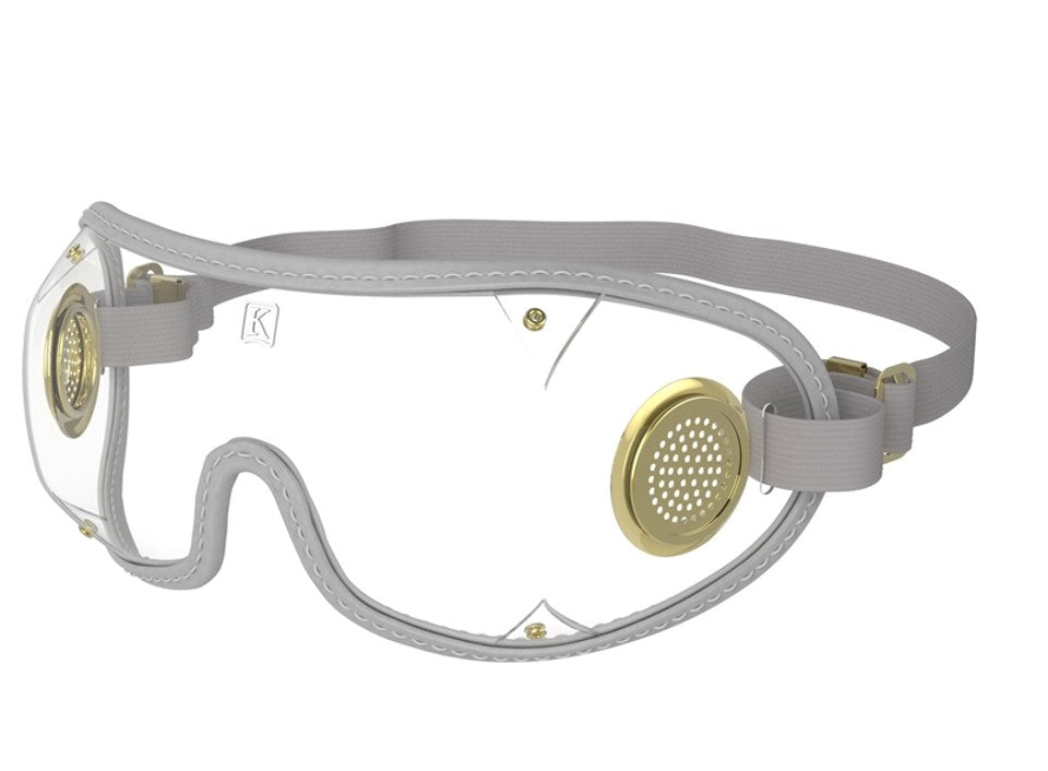 Kroops ORIGINAL <br/>| Jockey Goggle, Clear Lens, Grey