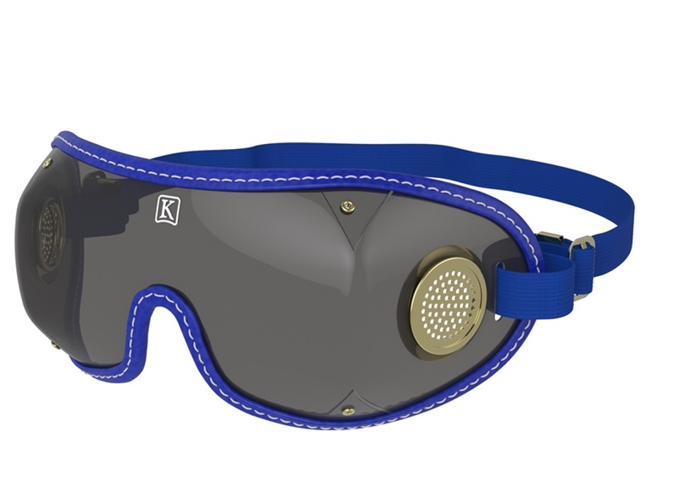 Kroops ORIGINAL <br/>| Jockey Goggle, Smoke Grey Lens, Blue