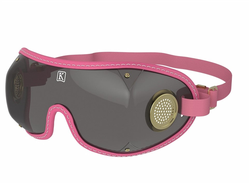 Kroops ORIGINAL <br/>| Jockey Goggle, Smoke Grey Lens, Pink