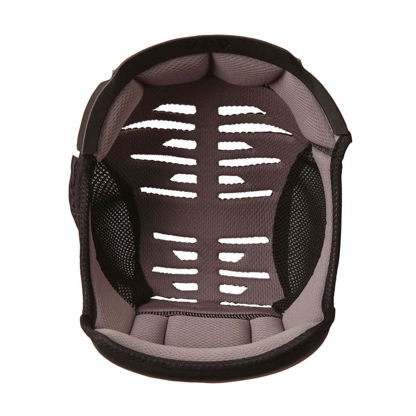 KEP Cromo 2.0 replacement inner pad in washable recycled material, featuring oval and narrow shapes for custom-fit helmets.