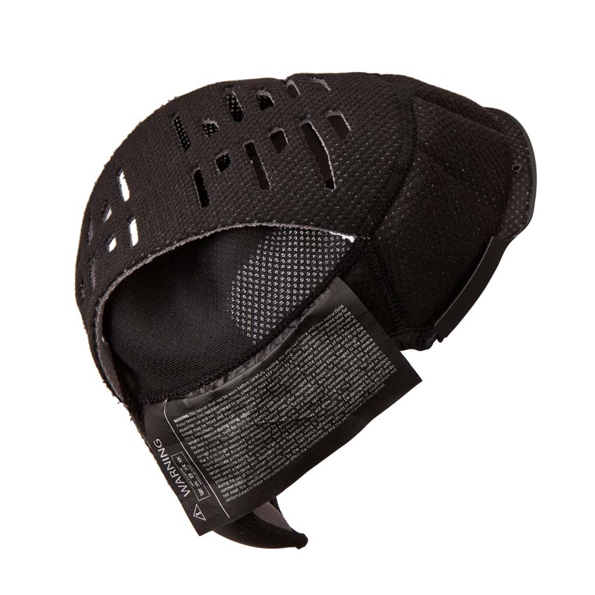 KEP Cromo 2.0 washable inner pad in oval shape, made from recycled material, designed for custom-fit equestrian helmets.
