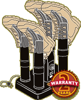 PEET Advantage Dryer for boots, featuring durable plastic construction in black, designed for efficient drying.