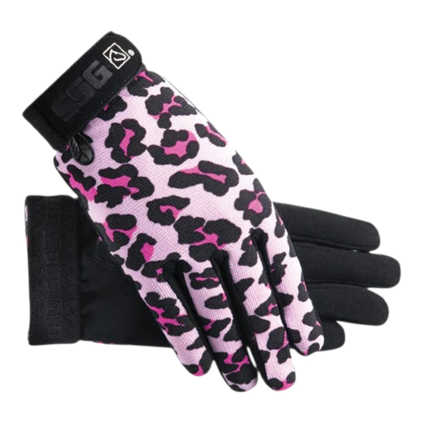 Guantes de equitación SSG 8600 Aquasuede para todo tipo de clima - Sin forro