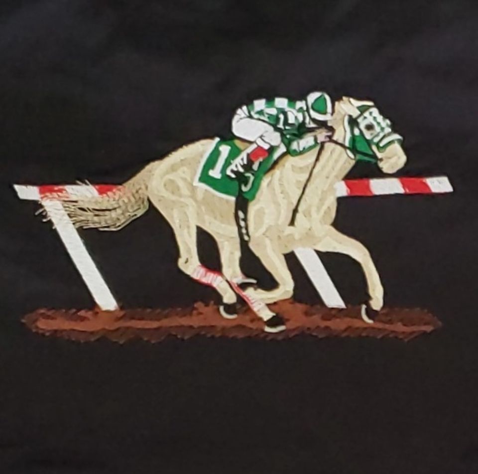 Large Embroidery Service, Metallic Thread