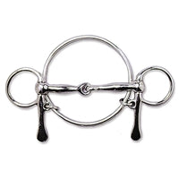 Dexter Ring Half Cheek Bit, 5 inch