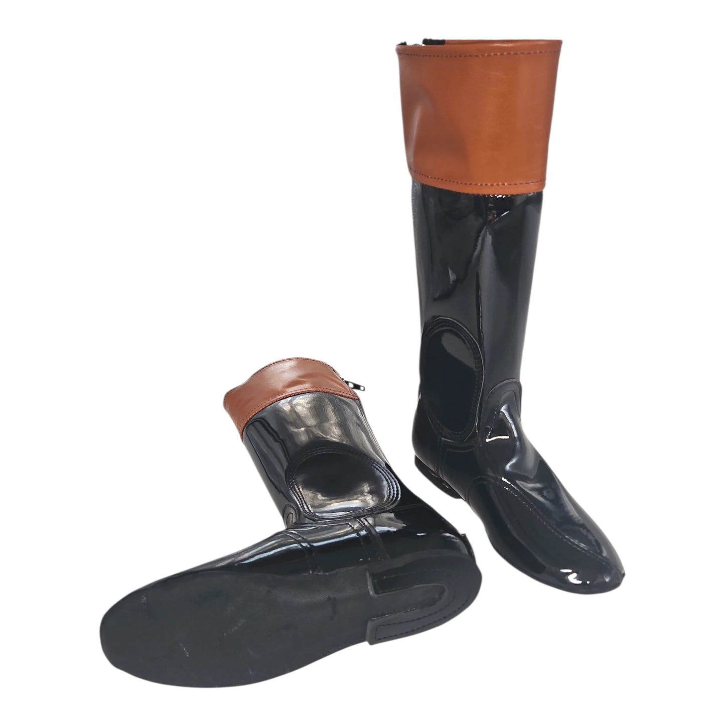 Botas de carreras de jinete Castillo hechas a mano - Suela Vibram - Hechas en EE. UU.