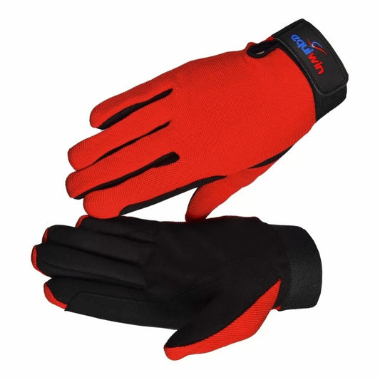 Equiwin CHROMA Riding Gloves, Mens LG, Red