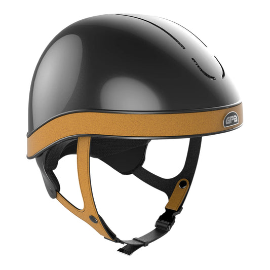 GPA Jockup Global Hybrid Jockey Helmet - Lightweight French Racing Skull Cap with Hybrid Shell Technology
