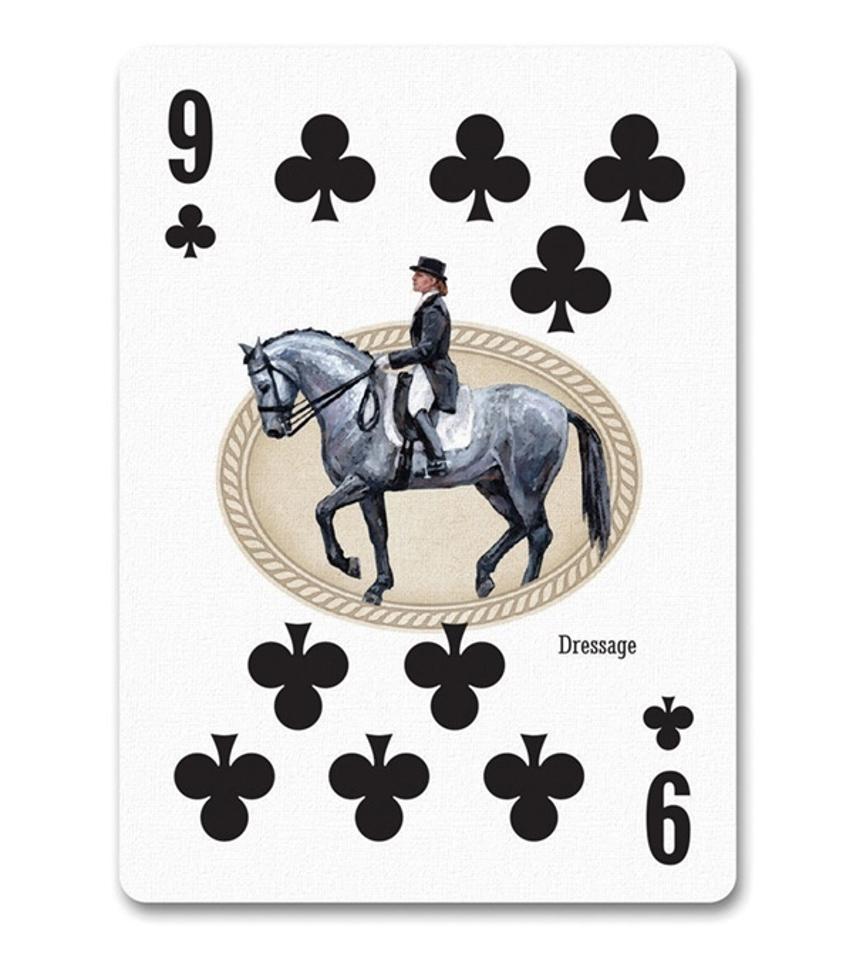 Playing Tack Horse Lovers Playing Cards: Equestrian Fun – Rider Tack