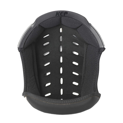 KEP Helmet E-Light washable inner pad made from recycled material in oval and narrow shapes for adjustable helmet sizing
