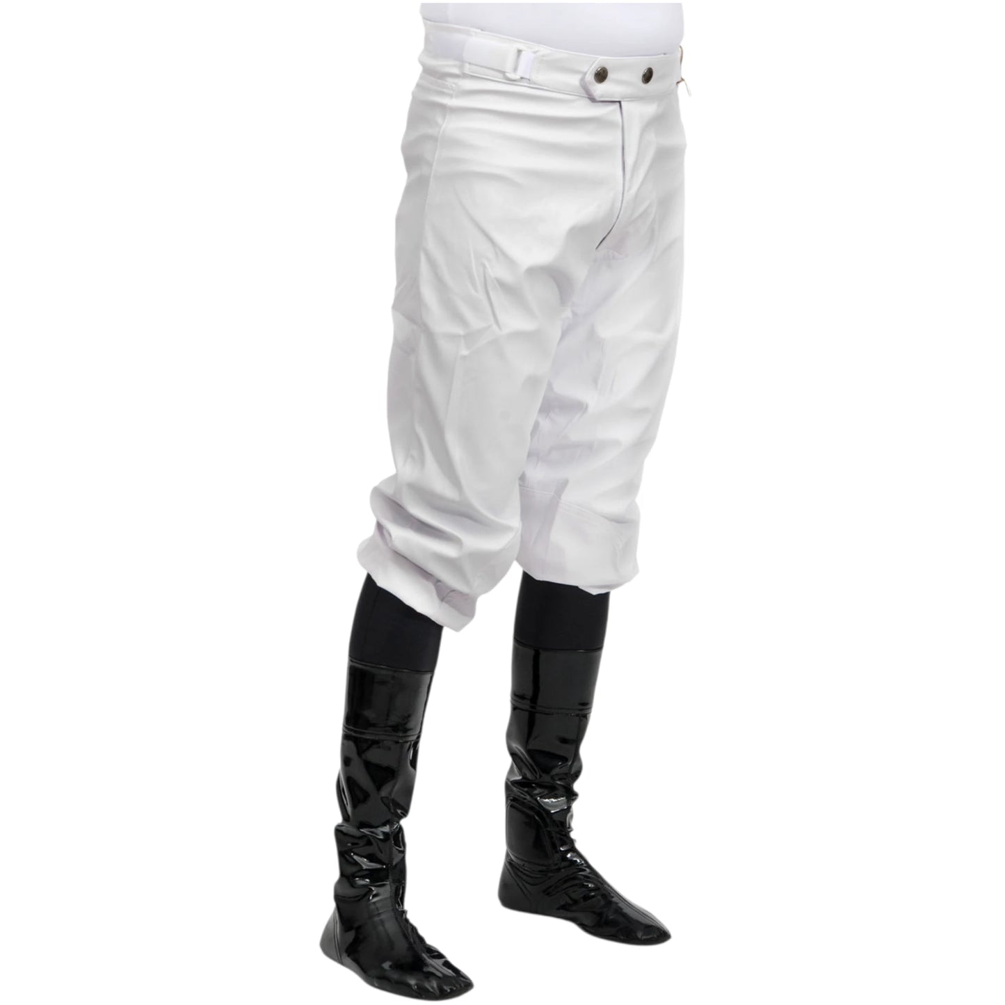 Ornella Prosperi Rubberized Racing Breeches – Waterproof Italian Jockey Leggings for Muddy Tracks