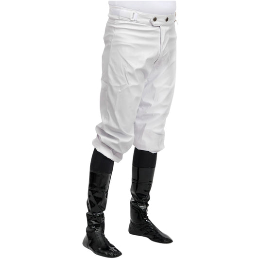 Ornella Prosperi Rubberized Racing Breeches – Waterproof Italian Jockey Leggings for Muddy Tracks