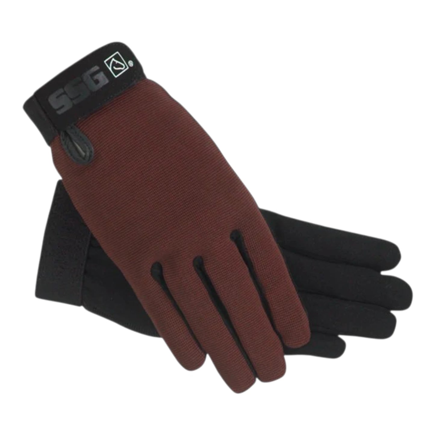 Guantes de equitación SSG 8600 Aquasuede para todo tipo de clima - Sin forro