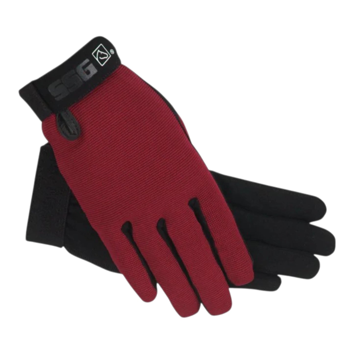 Guantes de equitación SSG 8600 Aquasuede para todo tipo de clima - Sin forro
