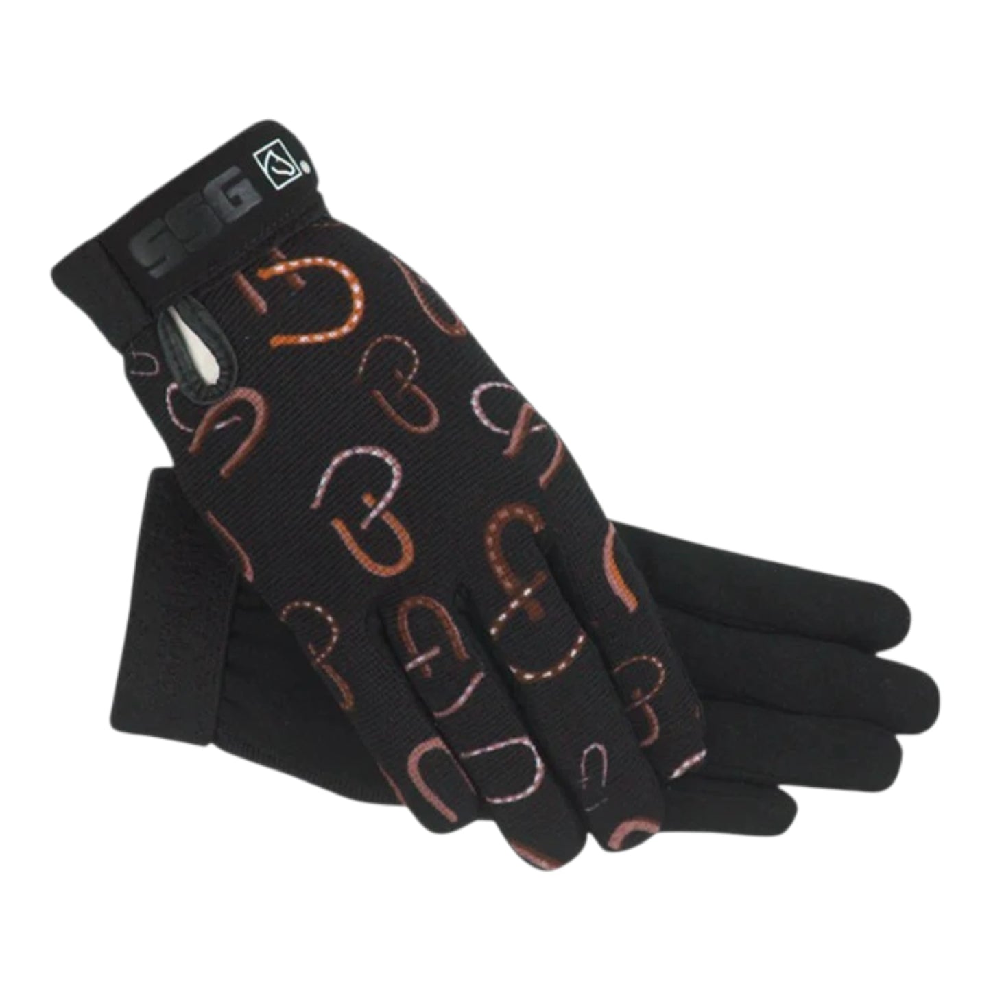 Guantes de equitación SSG 8600 Aquasuede para todo tipo de clima - Sin forro