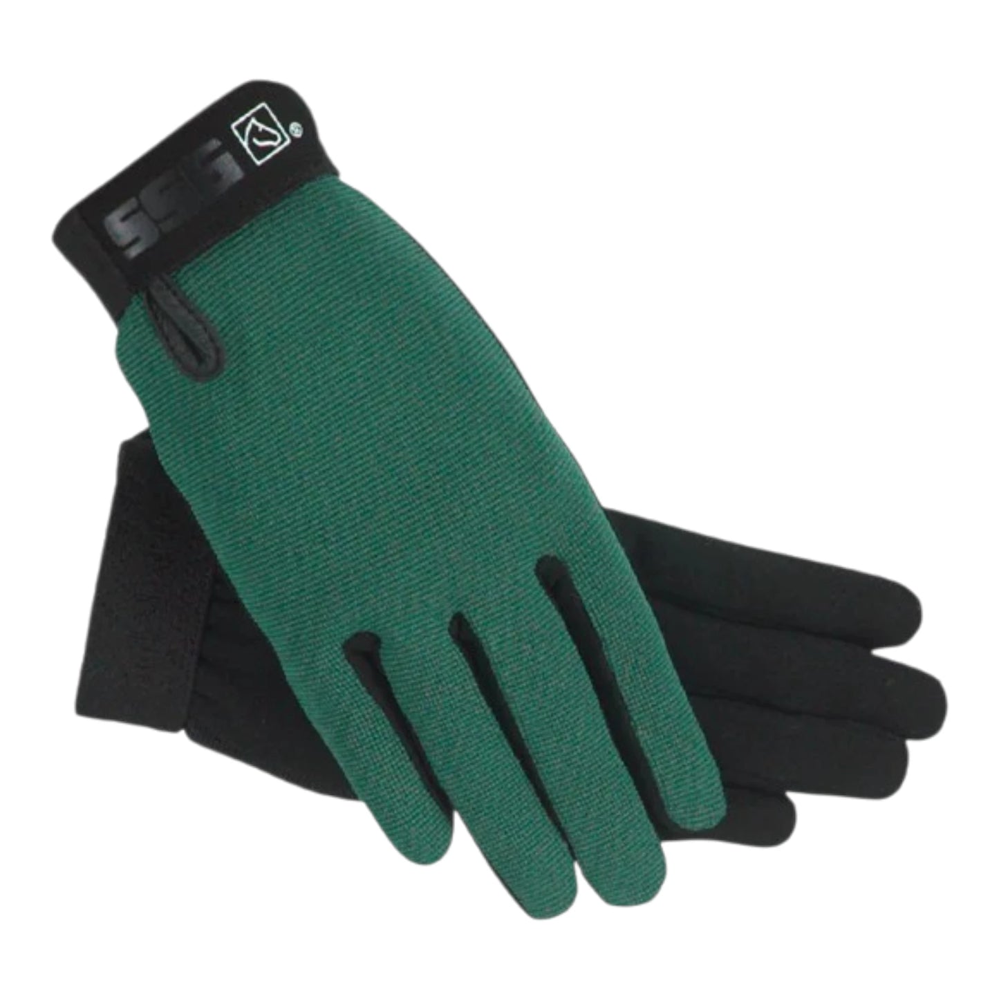 Guantes de equitación SSG 8600 Aquasuede para todo tipo de clima - Sin forro