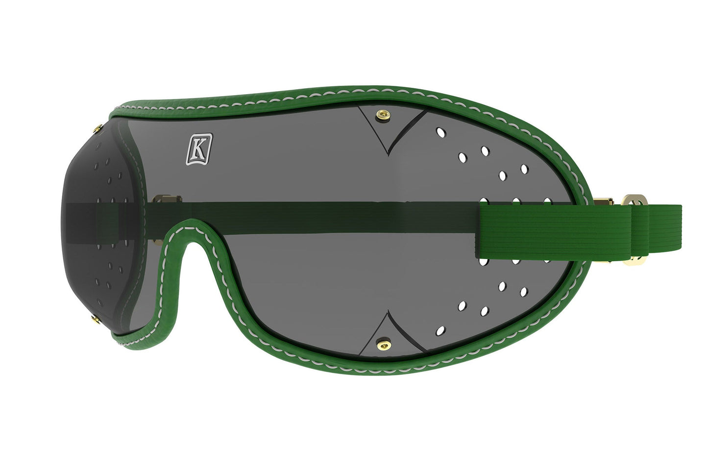 Kroops TRIPLE SLOT Jockey Goggle, Grey Lens