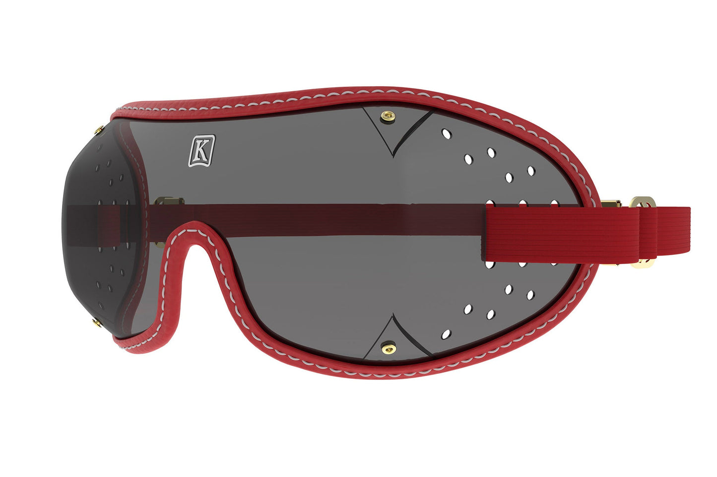 Kroops TRIPLE SLOT Jockey Goggle, Grey Lens