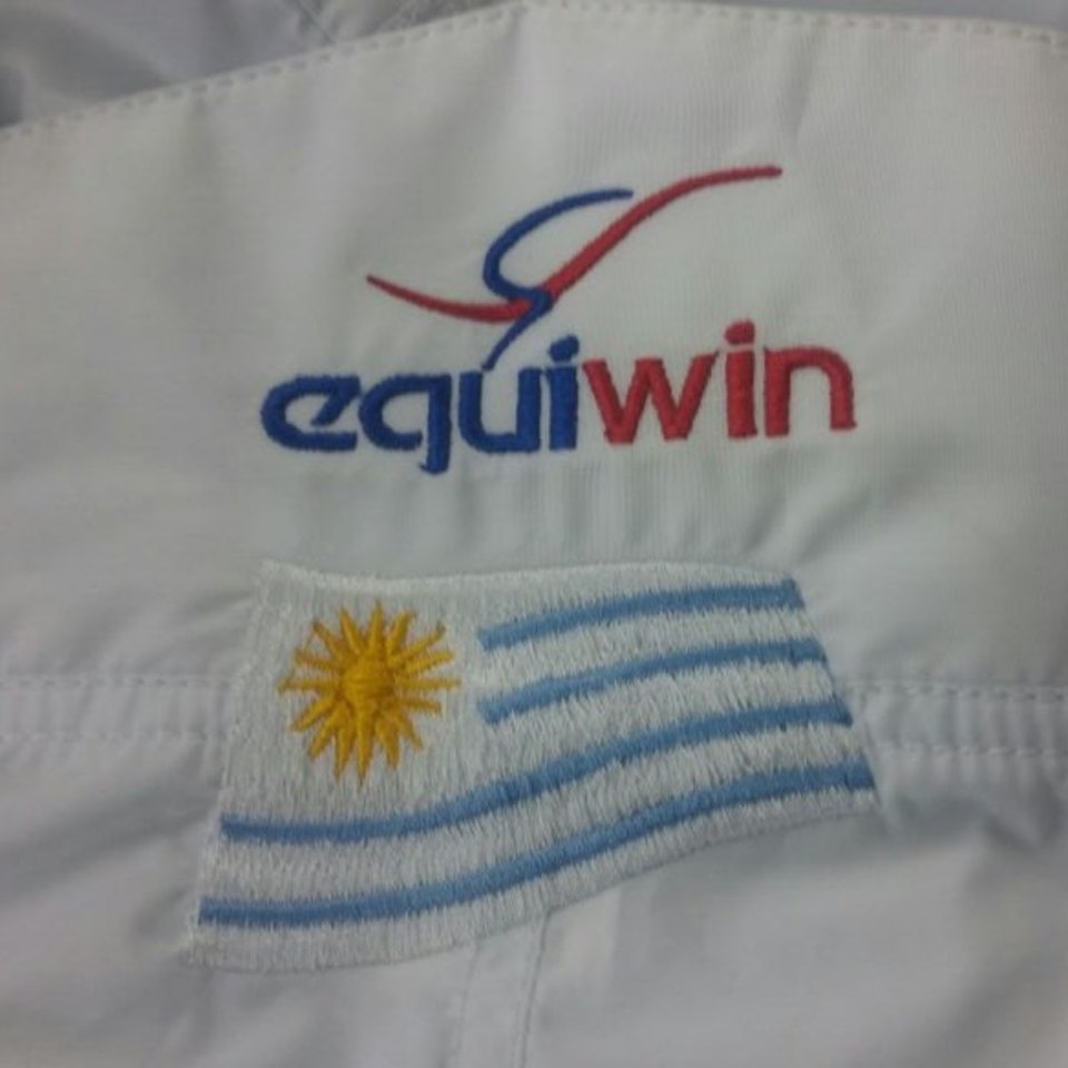 Medium embroidery service for personalized horse racing gear by OBR