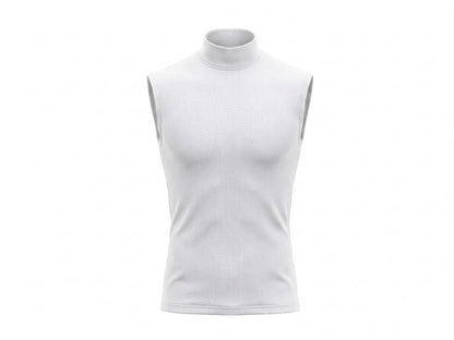 Camiseta de jockey sin mangas Equiwin AeroMesh - Poliéster de malla fresca