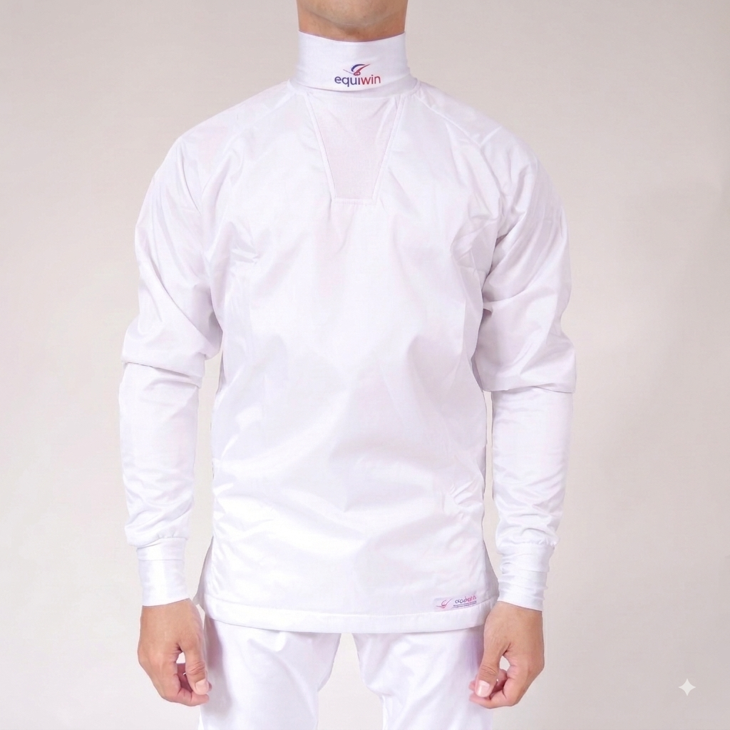 Camiseta Equiwin BLIZZARD térmica de cuello alto para montar a caballo