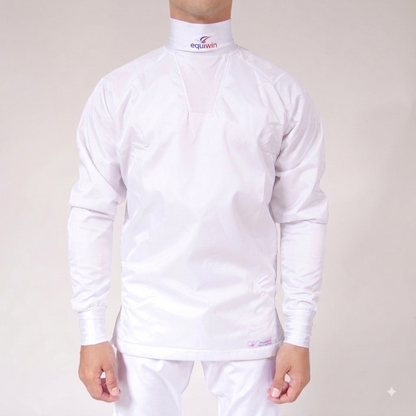 Camiseta Equiwin BLIZZARD térmica de cuello alto para montar a caballo