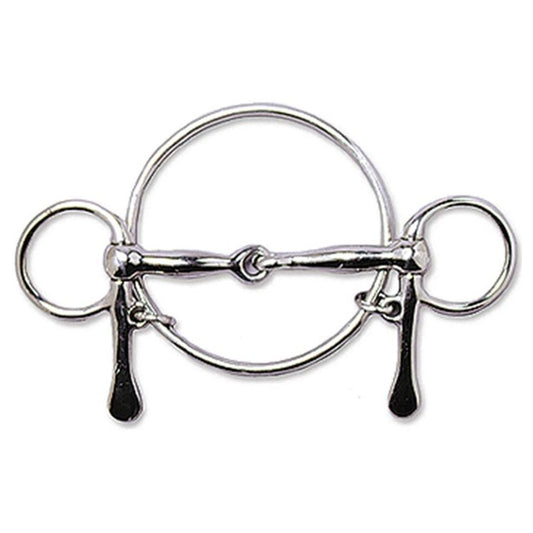 JMI Dexter Ring Half Cheek Bit, 5 inch