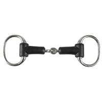 JMI Rubber Eggbutt Snaffle Bit – Gentle Control for Horses – Rider Tack