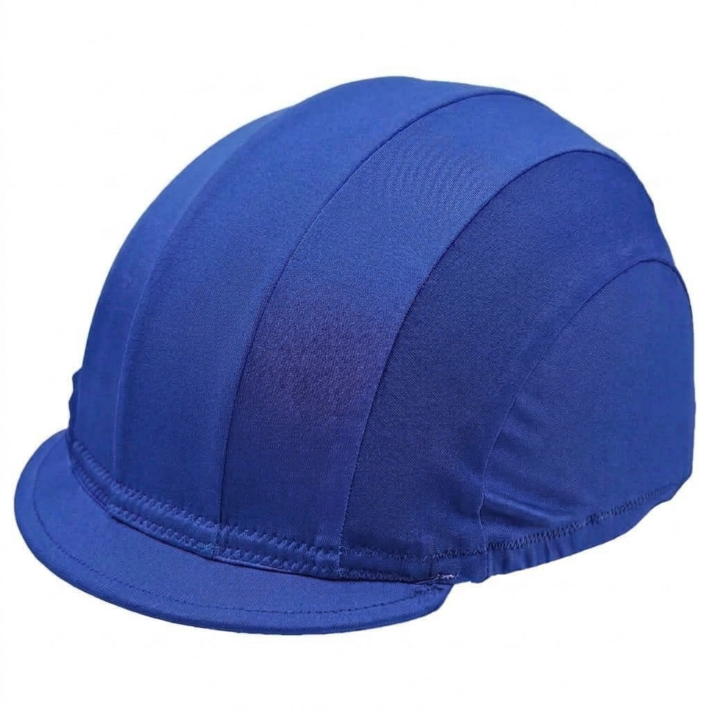 Equiwin BIGHELM Silky Lycra Helmet Cover - Stripe Design