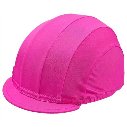 Equiwin BIGHELM Silky Lycra Helmet Cover - Stripe Design