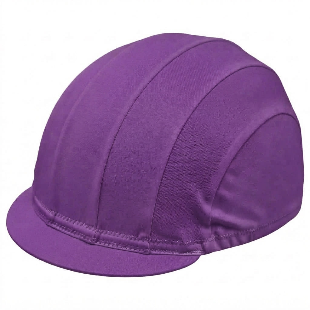 Equiwin BIGHELM Silky Lycra Helmet Cover - Stripe Design