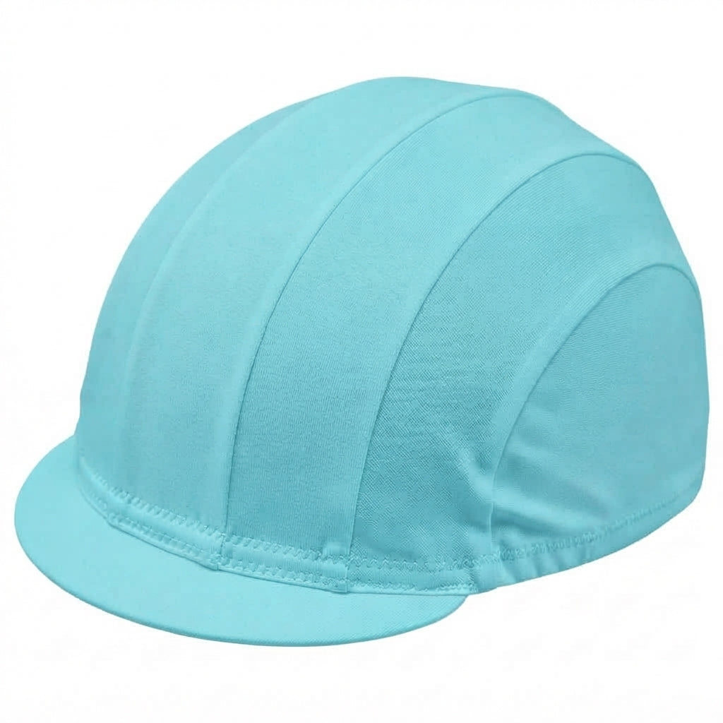 Equiwin BIGHELM Silky Lycra Helmet Cover - Stripe Design