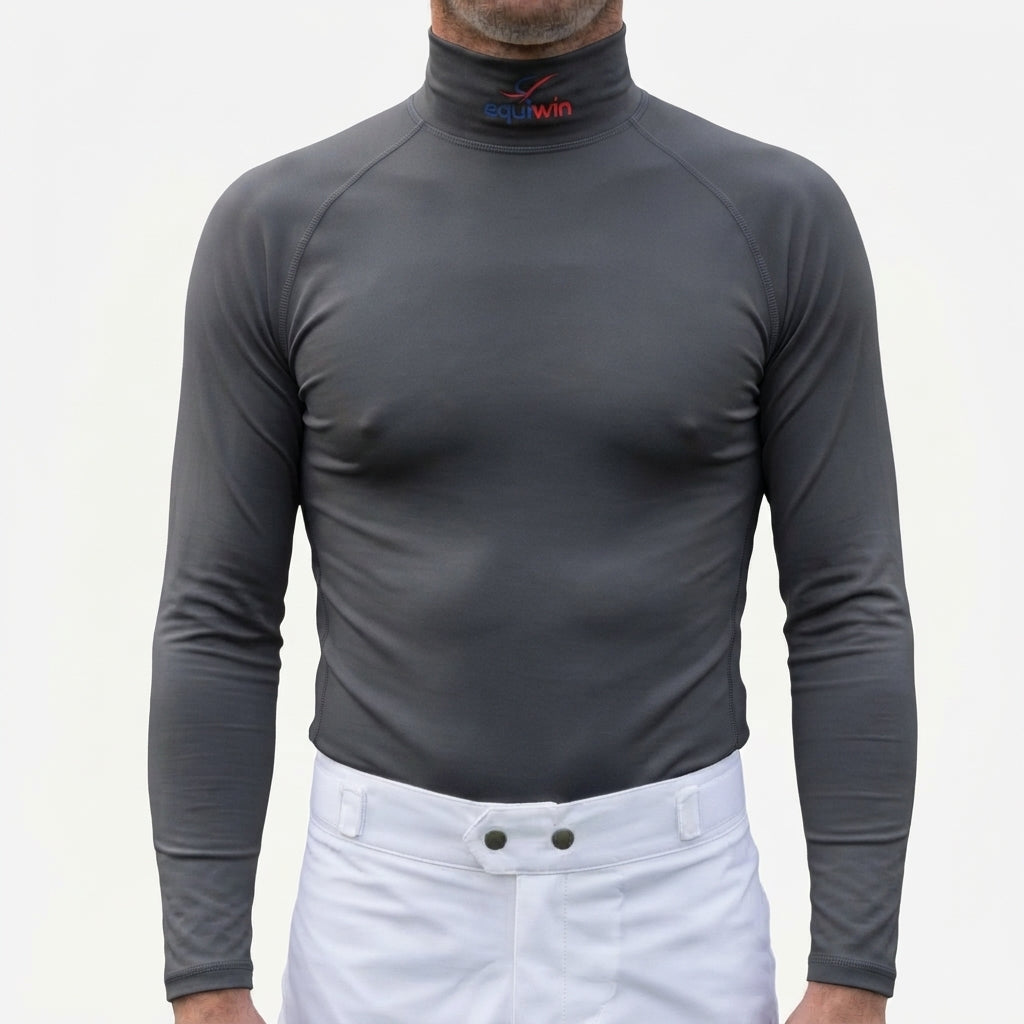 Camisa de montar ligera de licra de manga larga Equiwin ELASTILITE
