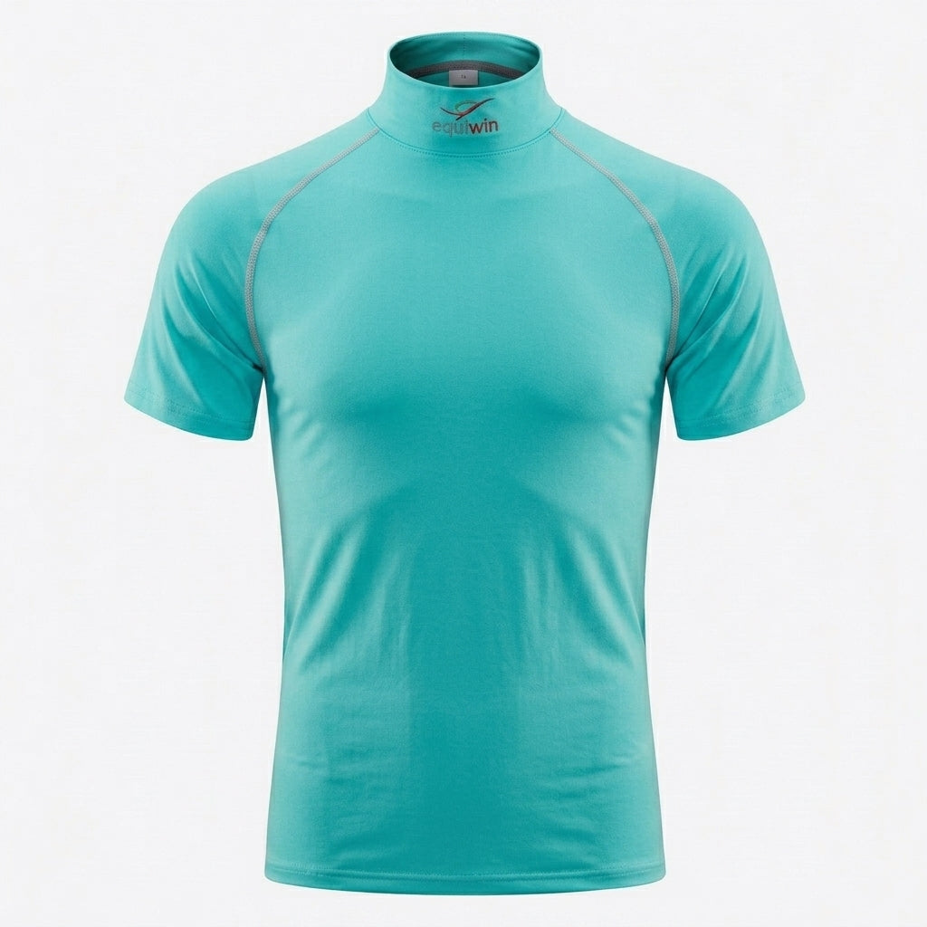 Equiwin ELASTILITE Lightweight Lycra Short-Sleeve Turtleneck Riding Shirt