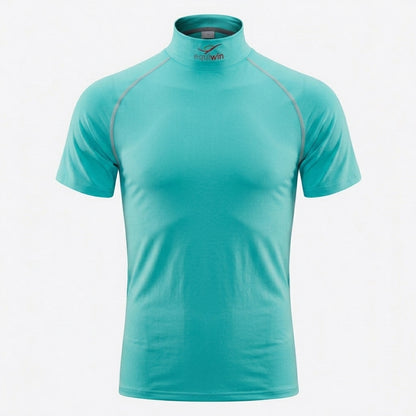Equiwin ELASTILITE Lightweight Lycra Short-Sleeve Turtleneck Riding Shirt