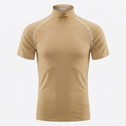 Equiwin ELASTILITE Lightweight Lycra Short-Sleeve Turtleneck Riding Shirt
