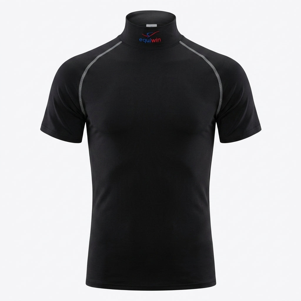 Equiwin ELASTILITE Lightweight Lycra Short-Sleeve Turtleneck Riding Shirt