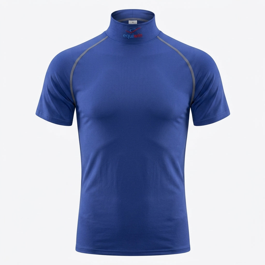 Equiwin ELASTILITE Lightweight Lycra Short-Sleeve Turtleneck Riding Shirt